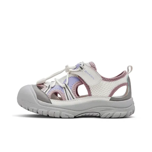 Dickies Anti KICK, устойчивые к истиранию и дышащие, низкие топовые сандалии, светло-фиолетовые, детские