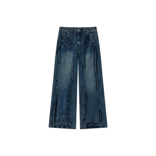 HKRXEC Синий Мужской Джинсы