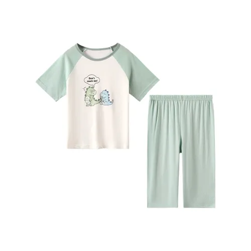 Red Bean Домашняя одежда 2 предмета Набор Белый Дети 3-7 лет