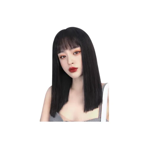 YOUXI Летний Комикс A Один Slice Модный Естественный Средний Длина (размер в длину) Прямые волосы Перука