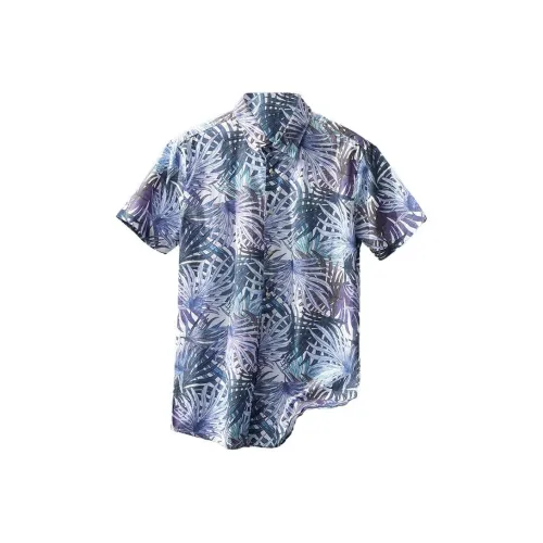 ARTSDON Отбеленные Цветочные Мужские Рубашки