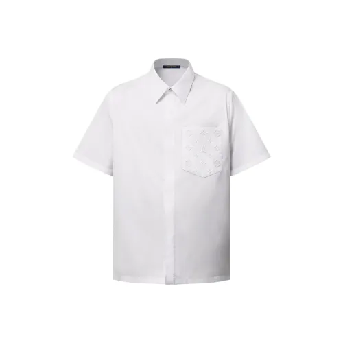 LOUIS VUITTON FW25 Рубашка Мужская Белая