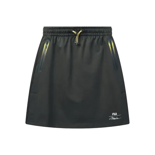 FILA x 3,1 Phillip Lim Повседневные короткие юбки Женские Темно-зеленый