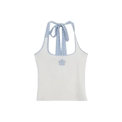 Meanalot Экрю Женские Камисоли