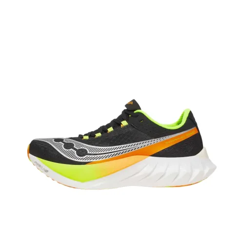 Saucony Endorphin Pro 4 Low Топ Повседневные Беговые Кроссовки Мужские Черные