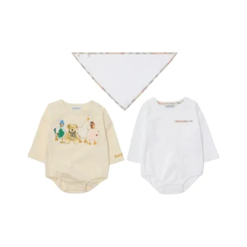 Burberry Комбинезон SS25 3 пачки Желтый Белый Младенец и Малыш