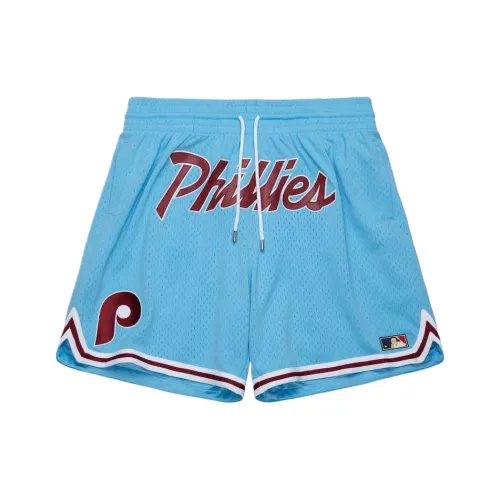 Mitchell Ness x JUST DON Спортивные шорты Мужские Синие