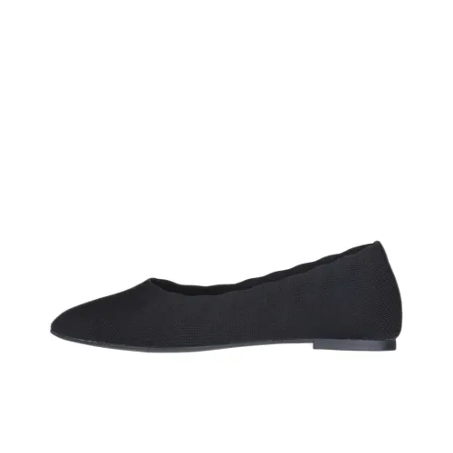 Skechers Cleo Женские повседневные туфли Черный Женские