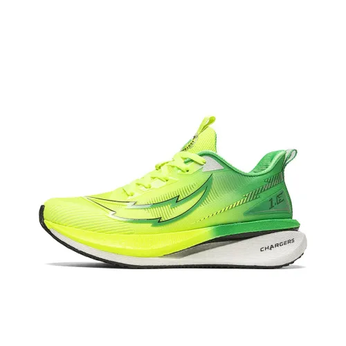 NFL Los Angeles Lightning Team Беговые кроссовки Низкие Топ Зеленый Мужской