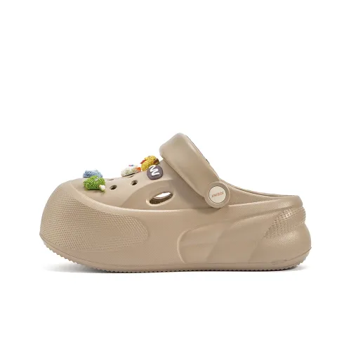 JOSINY Сабо Хаки Высота каблука 5,8 см Женские