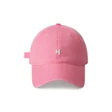 [Промытый Розово-вишневый] 3D-эффект Маленький H Вышивка