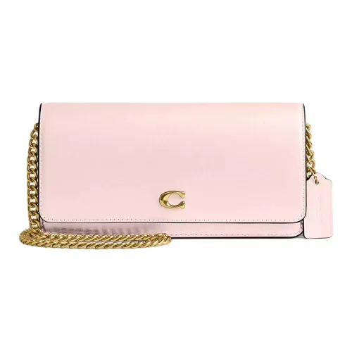 COACH Evie Утонченный Телячья кожа Кошелек Маленький Женские Румяна Цвет