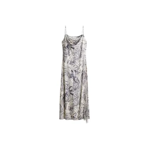H&M Кремовый/Цветочный Женские Слиплатья