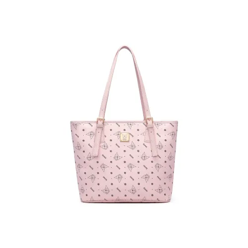 MESUCA Sanrio Collaboration PVC Сумка через плечо Тоут Стандартная Женская Розовая