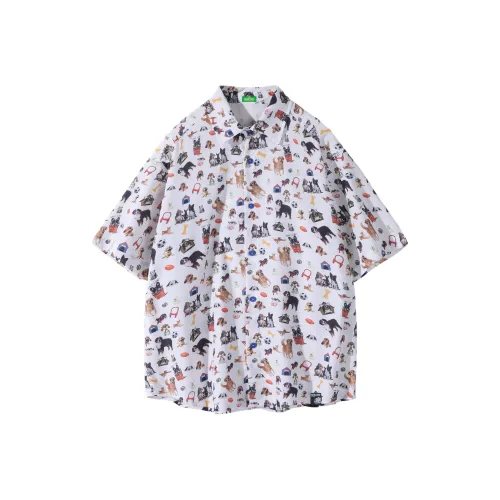 SESAME STREET Щенок Белый Унисекс Рубашки