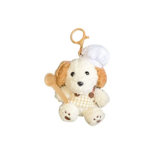 77 SEVEN DREAM Милый дизайн с питомцем Chef собака с лопаткой плюшевая подвеска рост 12 см