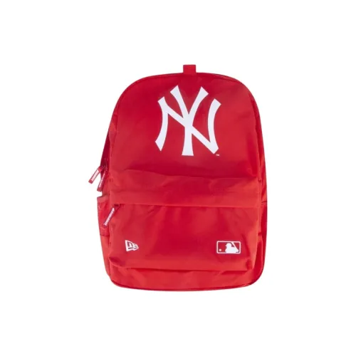 New Era MLB Коллаборация Универсальный Рюкзак Унисекс Красный