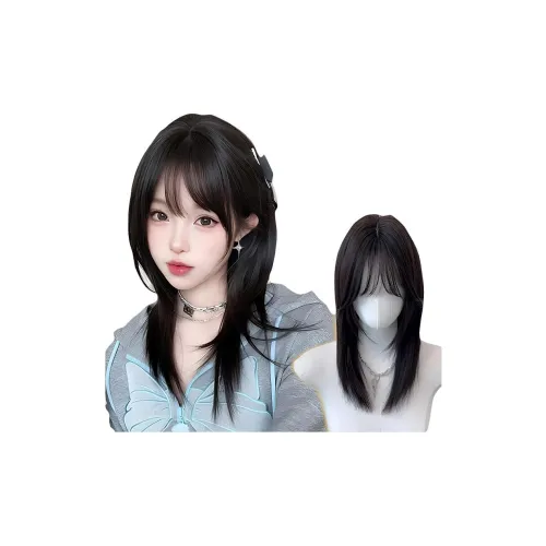 GLUNA Wolf Tail Collection Короткий кулон для ключицы Женский парик Лолита Universal COS Аниме