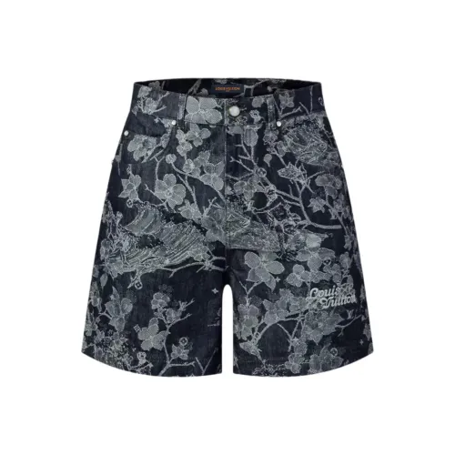 LOUIS VUITTON FW25 Джинсовые шорты Мужской Синий