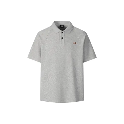 PISYPOX Фотиния Серый Унисекс Поло