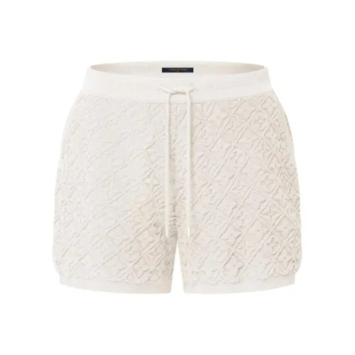 LOUIS VUITTON FW25 Повседневные шорты Мужские Бежевые