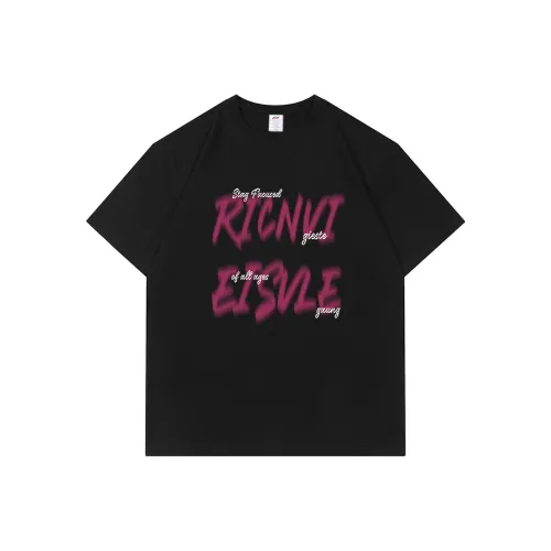 XDFM 100% хлопок Буква Круглый вырез Рубашка T Для мальчиков В Лето Свободный крой Унисекс