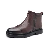 Коричневый, утепленный