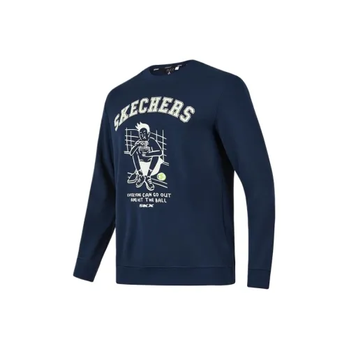 Skechers Свитшот Унисекс Темно-синий 002Z