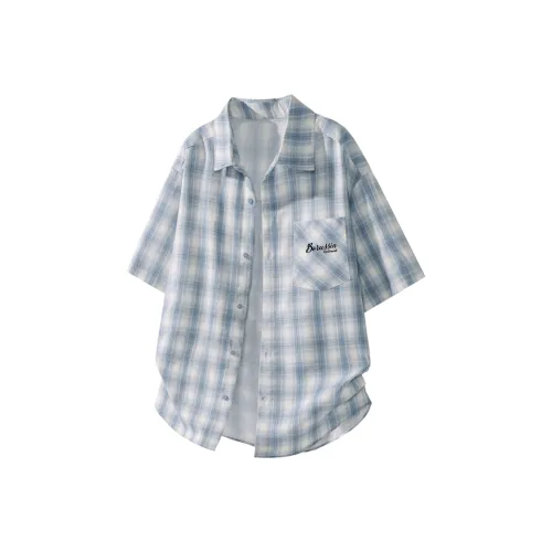 PULUSHIDUOTEMENGDE Рубашка Унисекс Blue