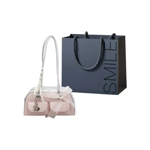 Rainbow Girl ПУ (полиуретан) Подмышечная Сумка на плечо Женская Розовая Черная Синяя