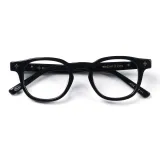 Чёрная оправа с прозрачными линзами