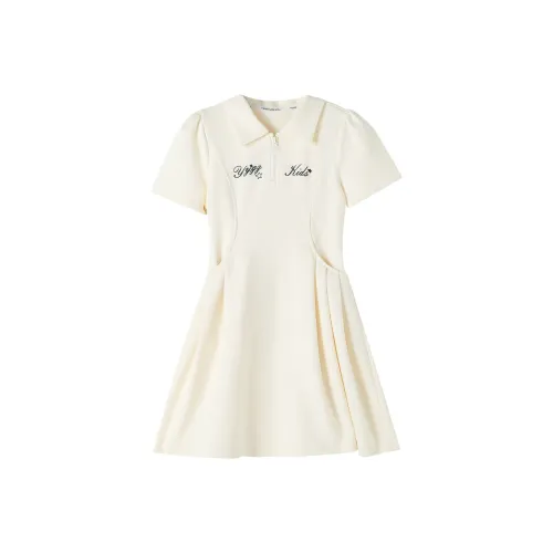 YUANYUAN GIRL Платье Белый Дети Возраст 3-7 лет