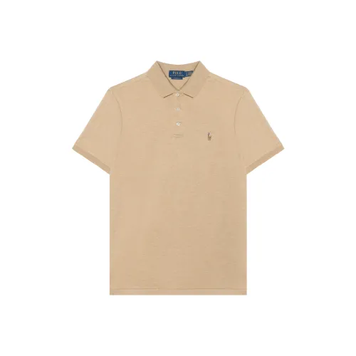Polo Ralph Lauren Мужское Поло Коричневого цвета