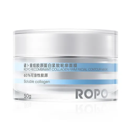 ROPO Нанесите на Collagen Яичная Белая Маску для лица Успокаивающая Увлажняющая и Восстанавливающая