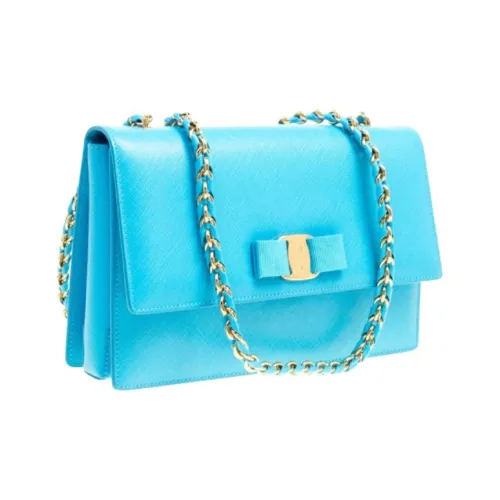 Ferragamo Сумка через плечо из коровьей кожи женская черная