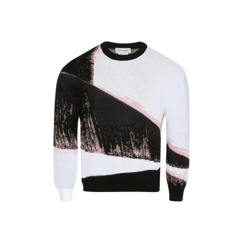 Alexander McQueen Белые Мужские Свитера