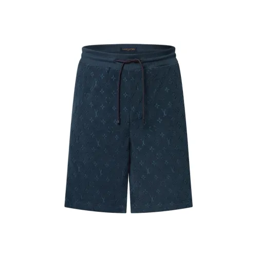 LOUIS VUITTON Повседневные шорты Мужские Синие