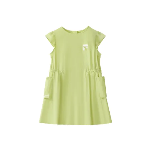 FILA KIDS Платье Welcoming Сосновый зеленый для детей 3-7 лет
