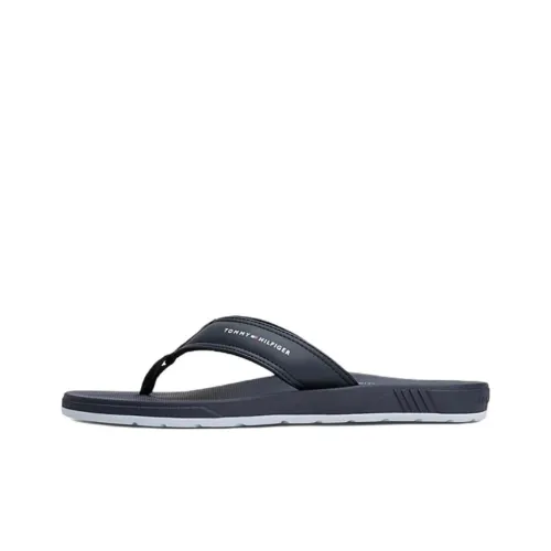 Tommy Hilfiger Устойчивые к истиранию Шлепанцы Мужские Морской синий