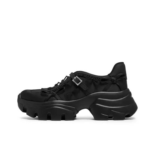 Staccato Moon Butterfly Platform Mary Jane Women's