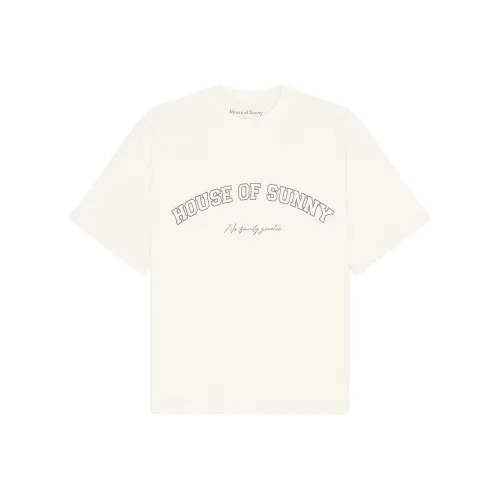 HOUSE OF SUNNY Экрю Мужская T-рубашка