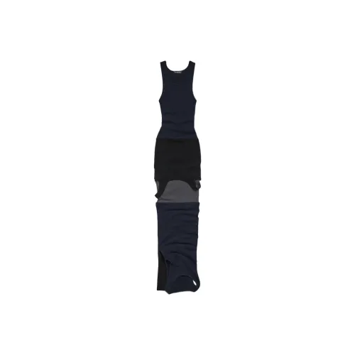Balenciaga FW25 Sleeveless Dress Regular Fit Women's Multicolor Баленсиага FW25 Без рукавов Платье Стандартный крой Женское Многоцветное