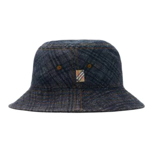 Burberry Панама Из Денима В Клетку Бирка В Клетку Burberry Check