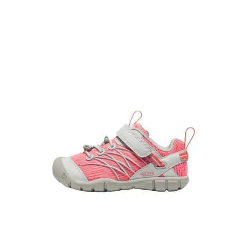 KEEN Chandler CNX Slip-Resistant Abrasion-Resistant Low Top Kids Lifestyle Shoes Pink Children Aged 3-7 Years