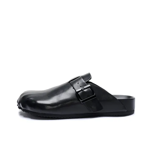 HD Устойчивый к истиранию Домашние тапочки Унисекс Черный