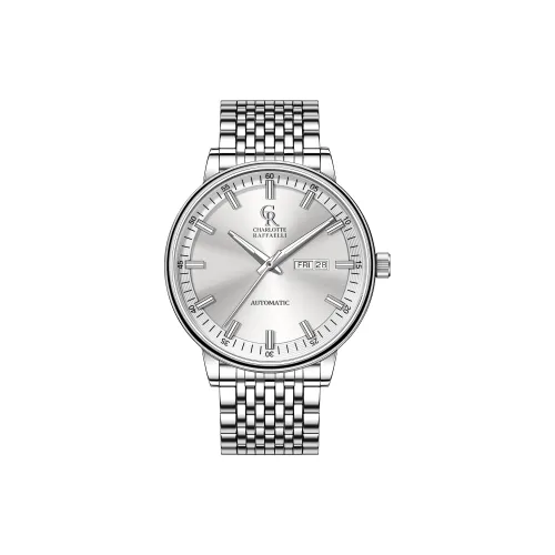 CHARLOTTE RAFFAELLI Автоматический Механический Часы Мужские Серия The Heart of Machinery 42 мм Черные