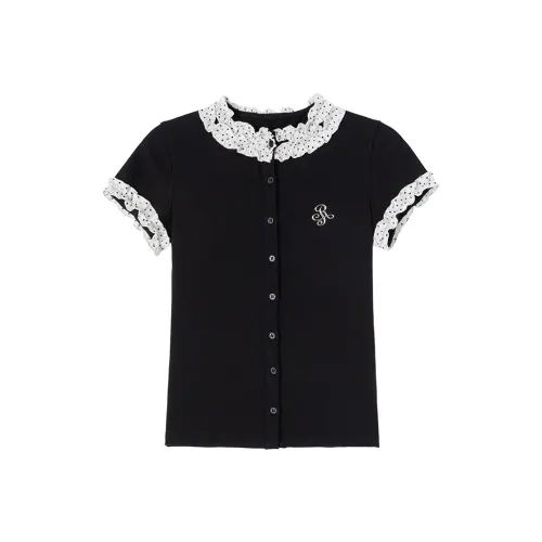 IKYOU Черный Женский Трикотаж