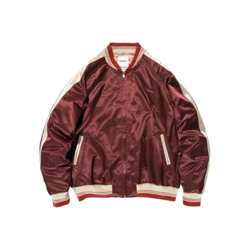 Bowwow SS25 BEATLE MANIA SATIN Спортивная куртка Куртки и пальто Унисекс
