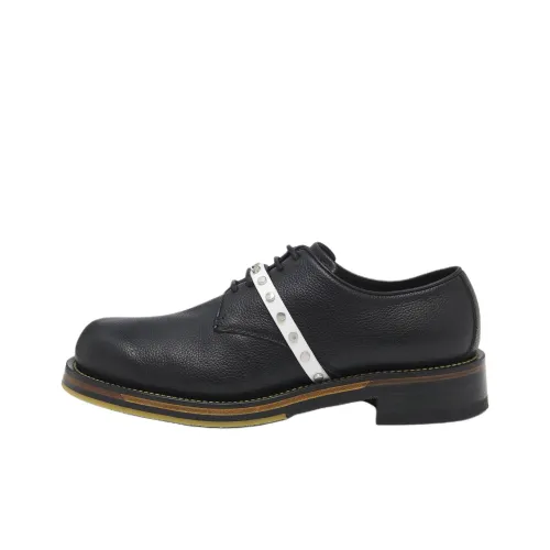 Alexander McQueen Повседневные кожаные туфли Low Top Черные Мужские