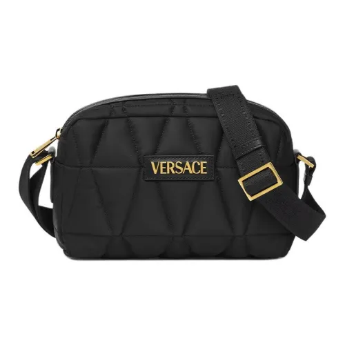 VERSACE Myth Нейлоновая Сумка через плечо Сумка на плечо Сумка через плечо Мужская Черная